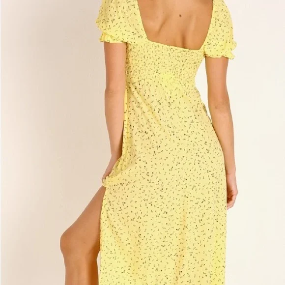 Faithfull the Brand Evelyn Midi Dress La Fica Floral - Picture 3 of 3